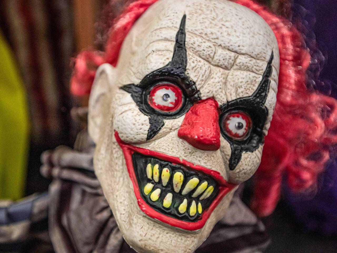 Het clownspak is ook met Halloween populair (foto: ANP).