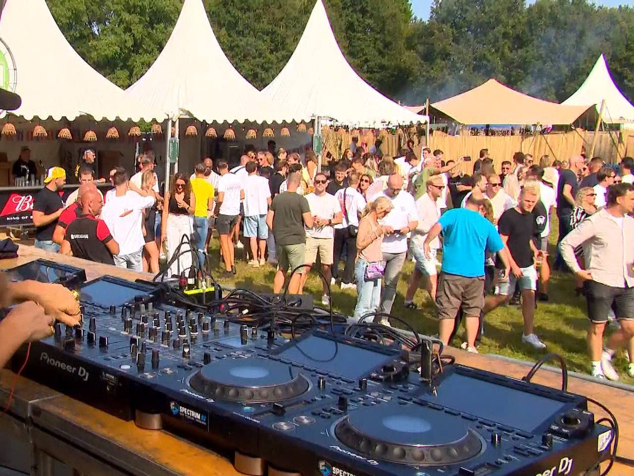 Het Hintergarten Festival wordt ieder jaar groter (foto: Omroep Brabant).