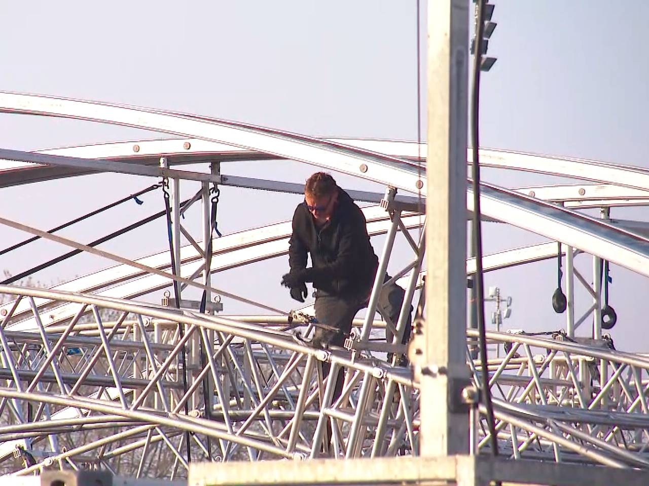 Het 538-festival werd weer afgebroken (foto: Omroep Brabant).