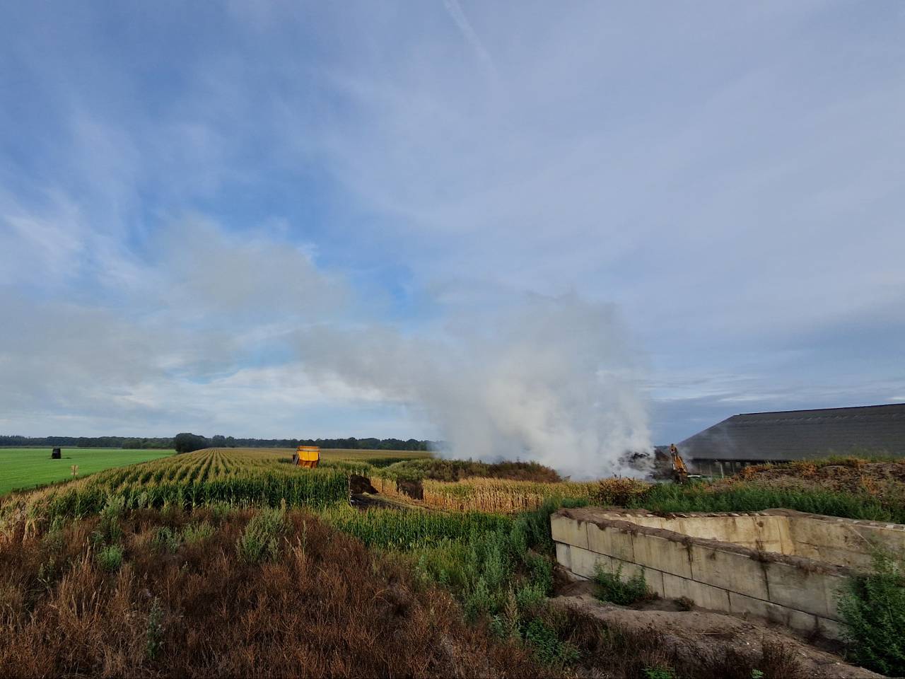 Om deze hooiberg gaat het (foto: Noël van Hooft).