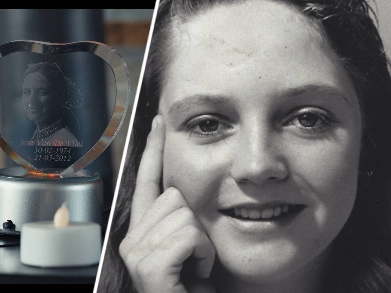 Een herdenkingsmonumentje bij Mien thuis, rechts José (foto's: TOXIC).