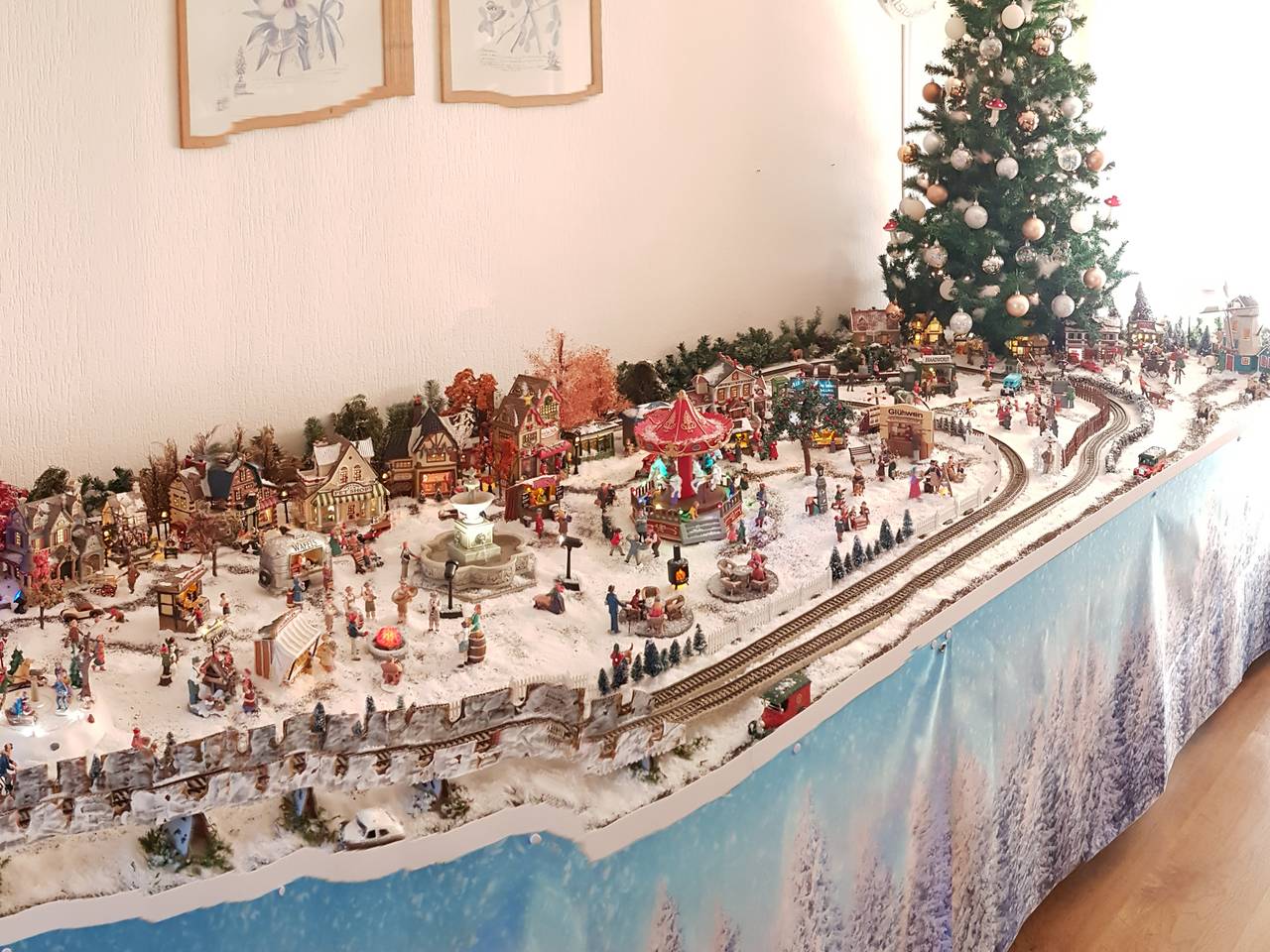 Het kerstdorp van Hans Geers