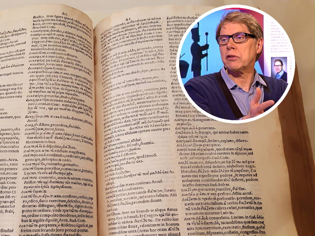 Het Grieks-Latijnse woordenboek is eeuwenoud en kost 900 euro.