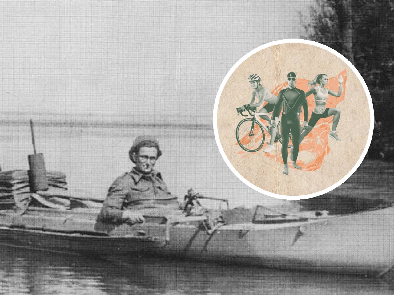 Een triatlon in de Biesbosch eert de 21 Biesbosch linecrossers uit de Tweede Wereldoorlog (foto's: Stichting Triathlon De Line Crossers Biesbosch Werkendam).