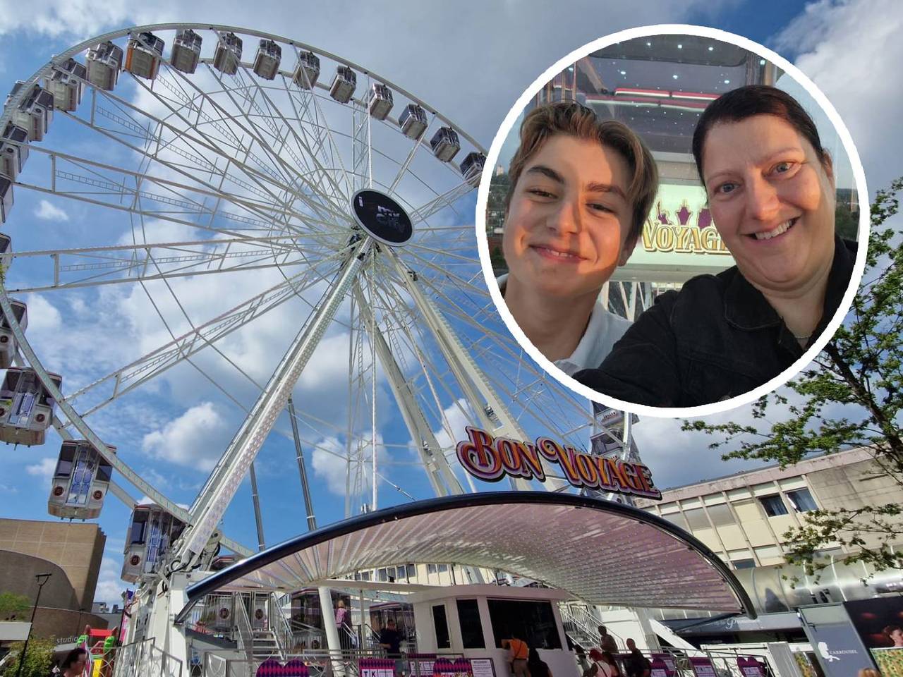 Voor Wendy en Rutger was het niet zo'n 'bon voyage'.