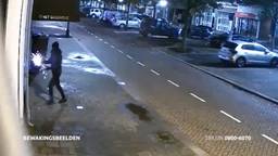 Explosie in viswinkel op beeld, politie zoekt de dader