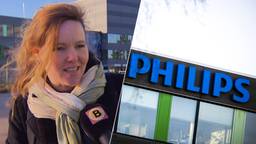 Medewerkers reageren op massaontslag Philips