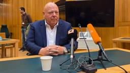 Peter Gillis bij de uitspraak (foto: Noël van Hooft).