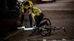 Onderzoek in Hilvarenbeek na het vinden van de gewonde fietser (foto: Jack Brekelmans/SQ Vision).