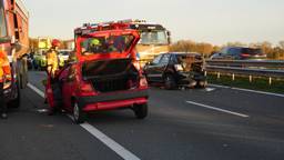 Dagje Efteling eindigt met botsing op A59: familie komt met de schrik vrij