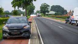 Op de weg werd volop onderzoek gedaan