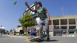 Op WK zien spelers cornhole grootse sport worden