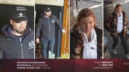 Dure horloges en zonnebrillen gestolen, vrouw houdt de wacht