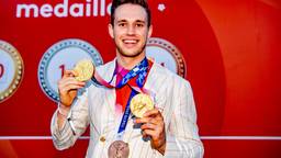 Baanrenner Harrie Lavreysen won 2x goud en 1x brons op de Olympische Spelen