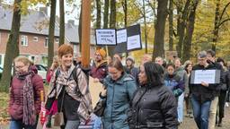 Studenten protesteren tegen maatregelen