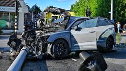 Jonge bestuurder veroorzaakt ongeval met gehuurde wagen met Duits kenteken