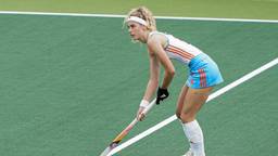 Yibbi Jansen in het Nederlands team (foto: Andre Weening/Orange Pictures)