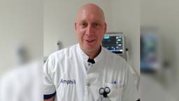 Arjan van den Broek werkt op de IC van het Amphia Ziekenhuis (foto: archief). 