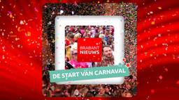 Start carnaval in Brabant