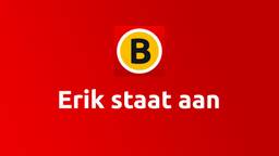 Erik staat aan