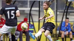 Ronnie Stam in zijn laatste seizoen bij NAC in 2016. (Foto; ANP)