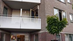Brand op eerste etage van appartement