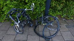 Vandalen gooien fiets op spoor in Vught