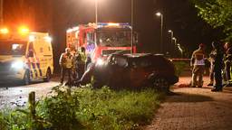 Crash auto op Galderseweg Breda