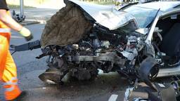 Automobilist gewond bij crash in Tilburg