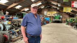 Jan (80) is de tractorkoning in het dorp met de meeste tractoren