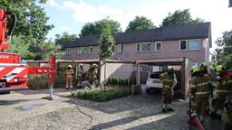 Brand op zolder in Cuijk