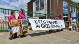 Demonstranten willen dat Nyrstar geen chemische stoffen meer mag lozen