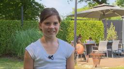 Flore  is een van de jongste vrouwelijke Vierdaagse-deelnemers