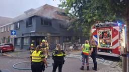 Brand verwoest studentenhuis Tilburg