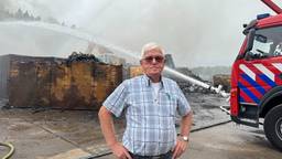 Brand bij autosloperij