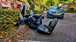 Man op scootmobiel gewond na aanrijding