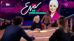 Vegan Streaker verstoort uitzending Eva Jinek