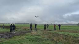 Spotters blij met vliegtuigen