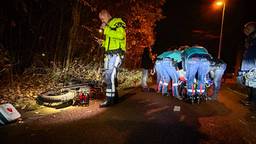 Man zwaargewond na val van fatbike