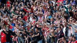 Fans van PSV. (Foto: VI Images)