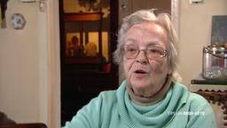De 89-jarige vrouw doet haar heftige verhaal in Bureau Brabant.