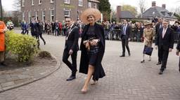 Koningin Maxima in Lieshout. (Foto: GinoPress).
