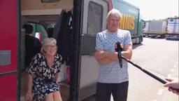 Drukte bij overgang Hazeldonk