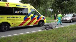 Fietsende jongen gewond na aanrijding in Oosterhout. 
