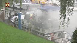 Explosie op motorjacht tijdens het klussen