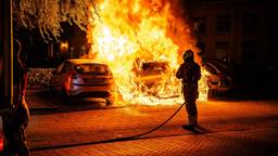 Drie auto's in brand op parkeerplaats