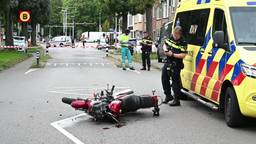 Motorrijder in Tilburg gewond bij aanrijding