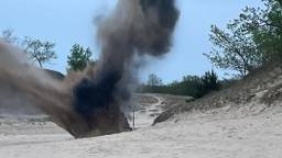Granaat ontploft in Loonse en Drunense Duinen