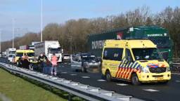 A58 deels dicht