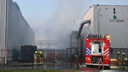 Brand bij bedrijf Moerdijk